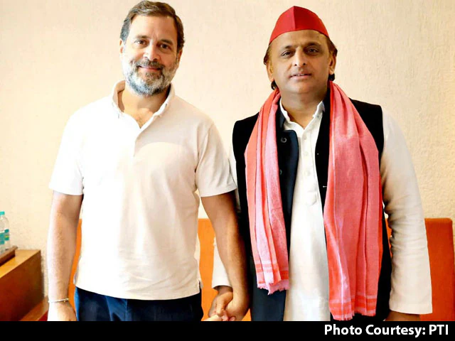 Rahul Gandhi and Akhilesh Yadav