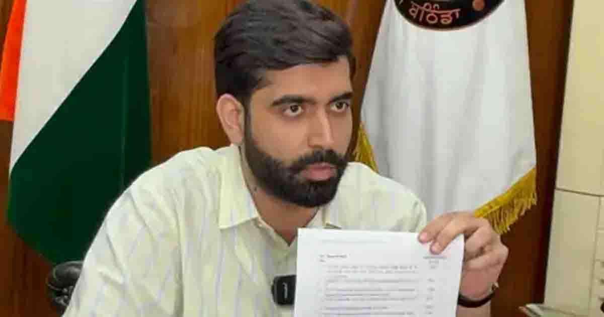 बठिंडा के मेयर पदमजीत सिंह मेहता