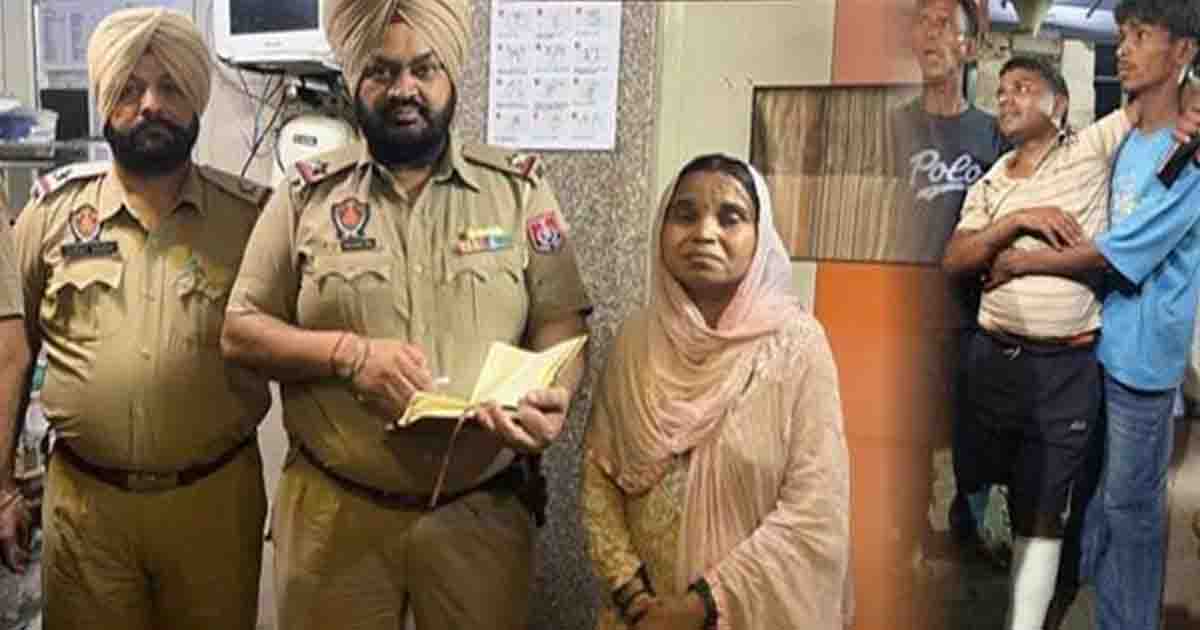 सत्यम अस्पताल में बच्चे की मौत के बाद मौके पर पहुंची पुलिस