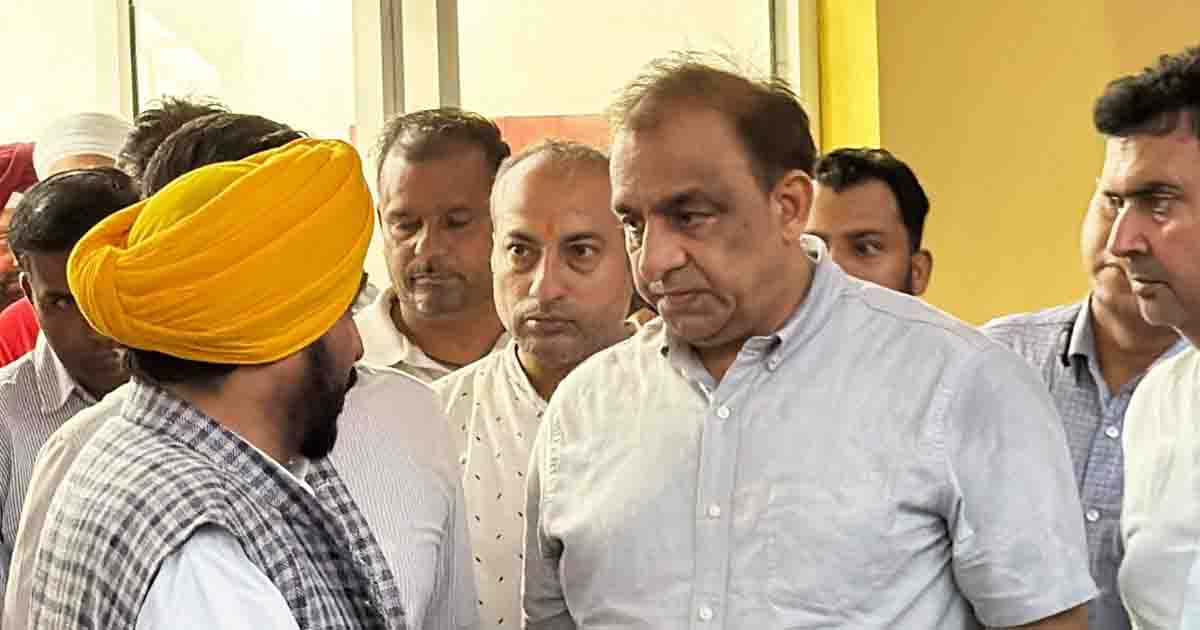 CM Bhagwant Singh Mann and Nitin Kohli