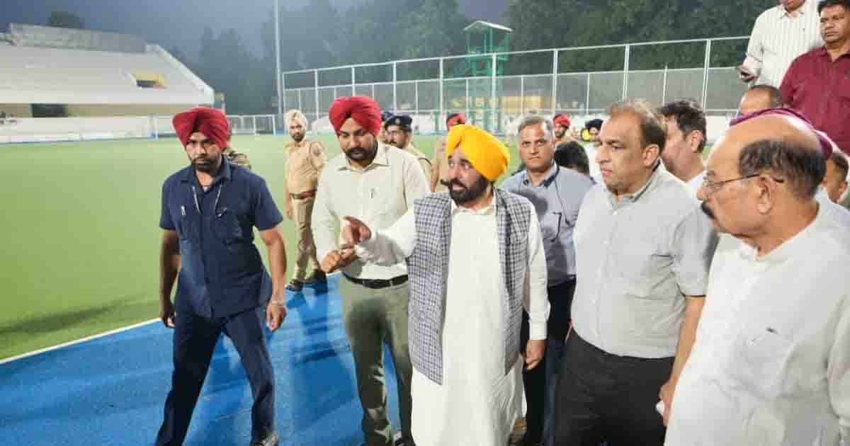 CM Bhagwant Singh Mann and Nitin Kohli