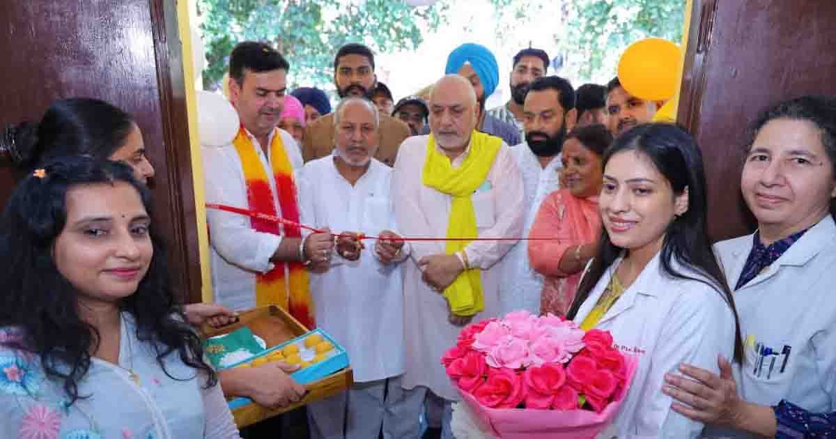 मेयर वनीत धीर ने बलदेव नगर में खोला आम आदमी क्लीनिक, धोगड़ी रोड पर ट्रैफिक लाइटें शुरू
