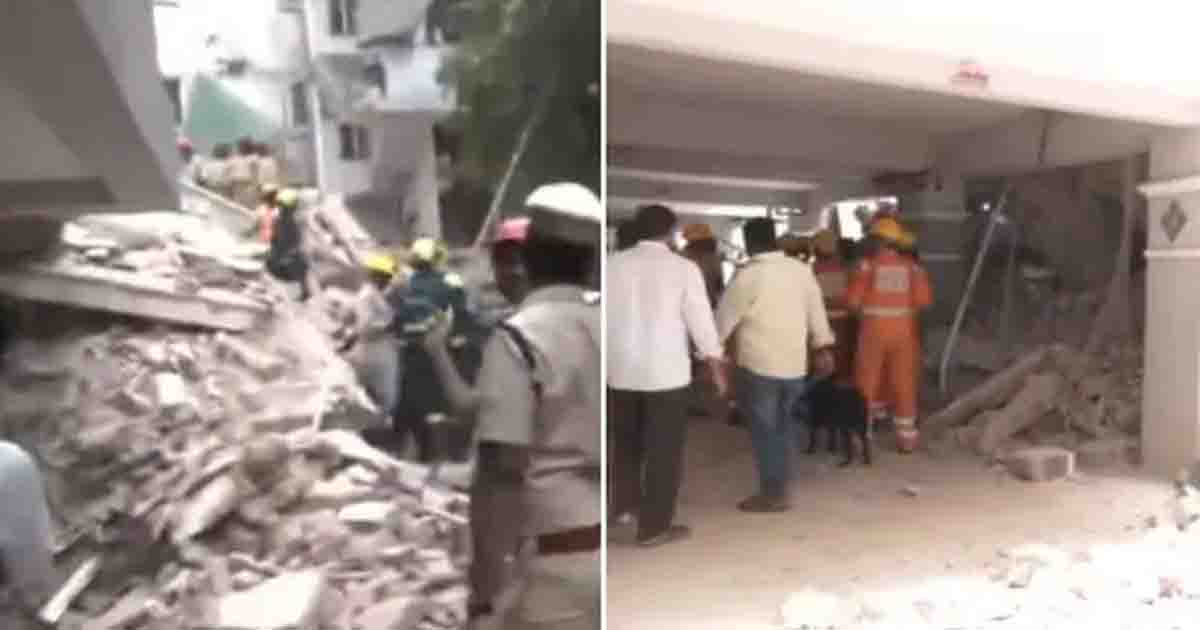 Building Collapse: निर्माणाधीन 7 मंजिला इमारत गिरने से मचा हड़कंप, 2 लोगों की मौत; मलबे में रेस्क्यू जारी