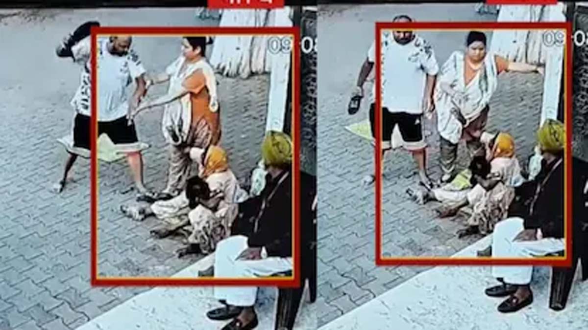कपूरथला मंदिर के बाहर महिला से मारपीट, वीडियो वायरल होने पर आरोपी के खिलाफ केस दर्ज