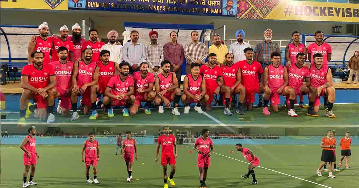 Jalandhar News: जालंधर के बर्ल्टन पार्क में अभ्यास के लिए पहुंची भारतीय हॉकी टीम, नितिन कोहली ने खिलाड़ियों का किया स्वागत 