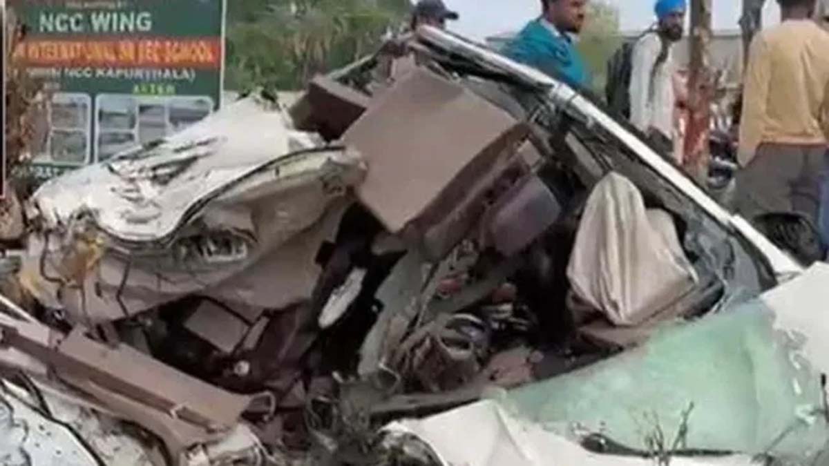 तेज रफ्तार SUV हादसे में दो युवकों की मौत, महिला गंभीर घायल