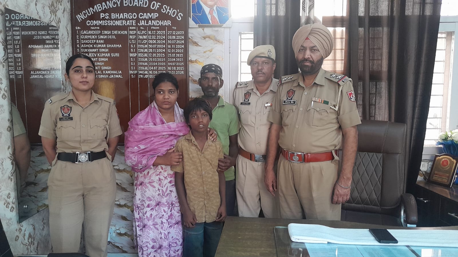 जालंधर में लापता 14 वर्षीय अर्जुन 3 दिन बाद मिला, परिवार ने ली राहत की सांस