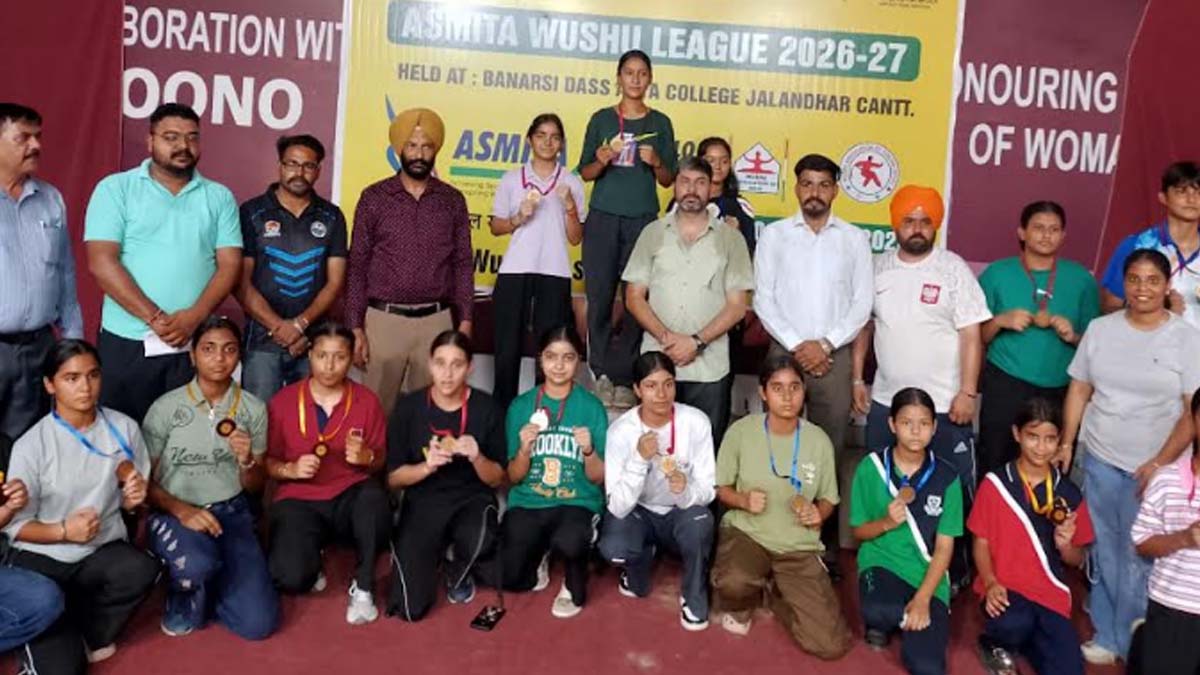 St Soldier News: एसएसडीपीएस के विद्यार्थियों का अश्मिता खेलो इंडिया वुशु लीग में शानदार प्रदर्शन