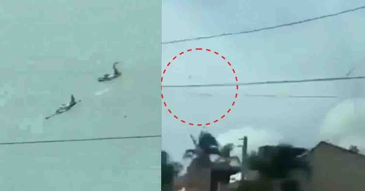 Plane Crash: हवा में टकराए वायुसेना के 2 ट्रेनिंग विमान, हादसे में 4 पायलटों की मौत; VIDEO आया सामने