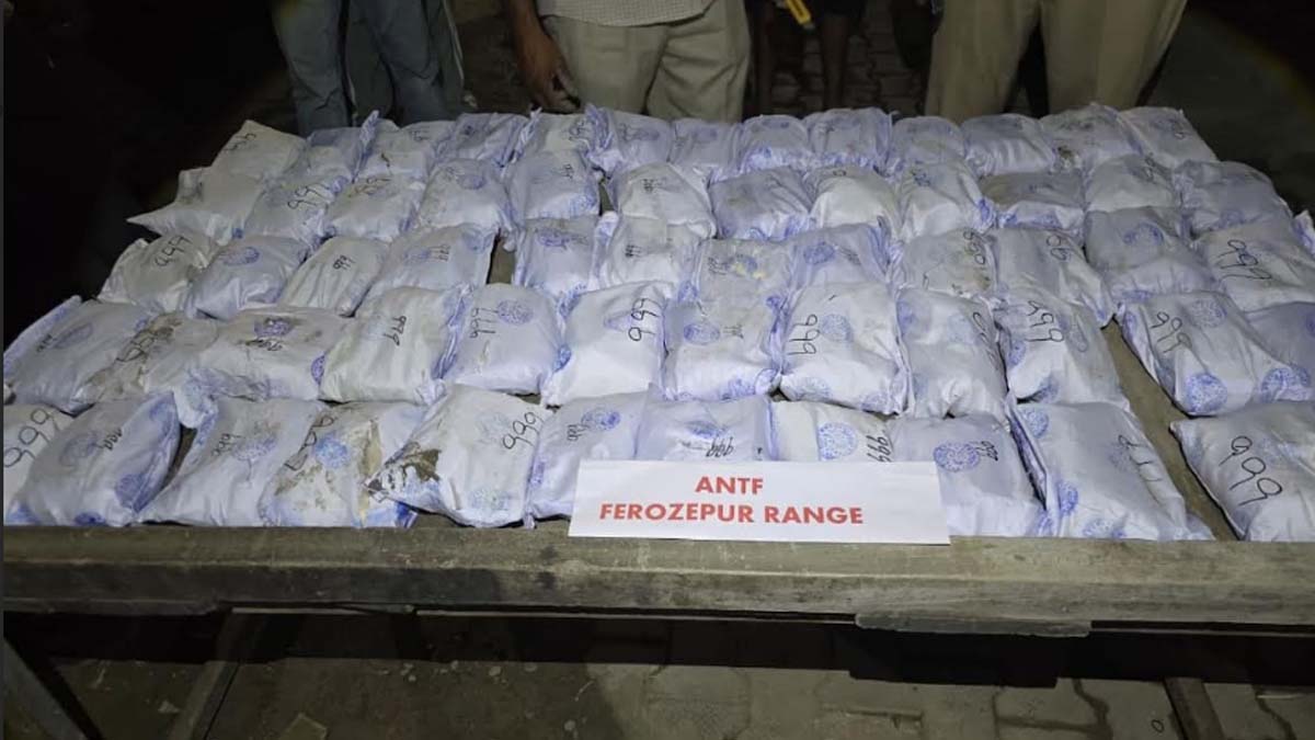 30.672 किलो हेरोइन बरामद, सीमा पार नशा तस्करी मॉड्यूल के 3 आरोपी गिरफ्तार