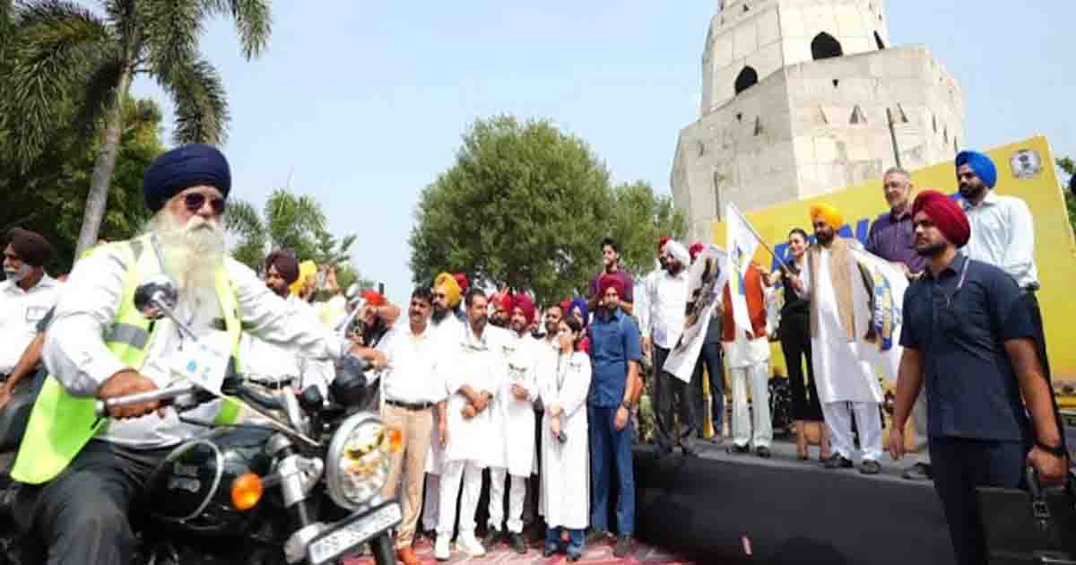 Punjab News:  मुख्यमंत्री भगवंत मान ने नशों के खिलाफ जंग तेज की, बाइक रैली को दिखाई हरी झंडी