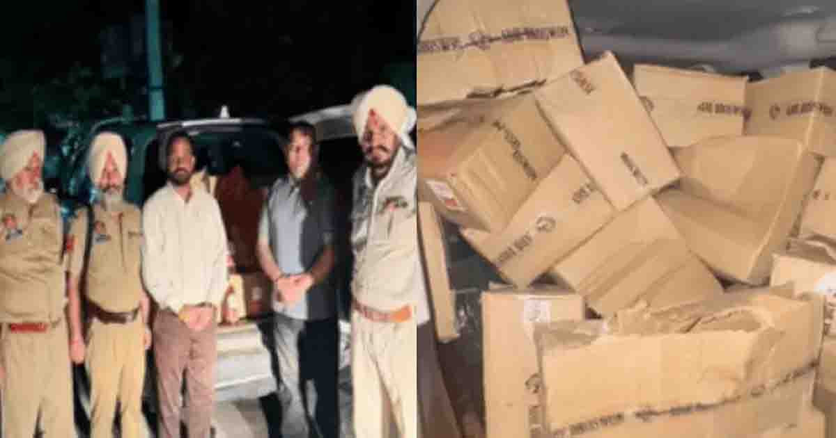 Jalandhar News: जालंधर में शराब तस्करी पर आबकारी विभाग की कार्रवाई: स्कॉर्पियो पकड़ी, चालक मौके से फरार