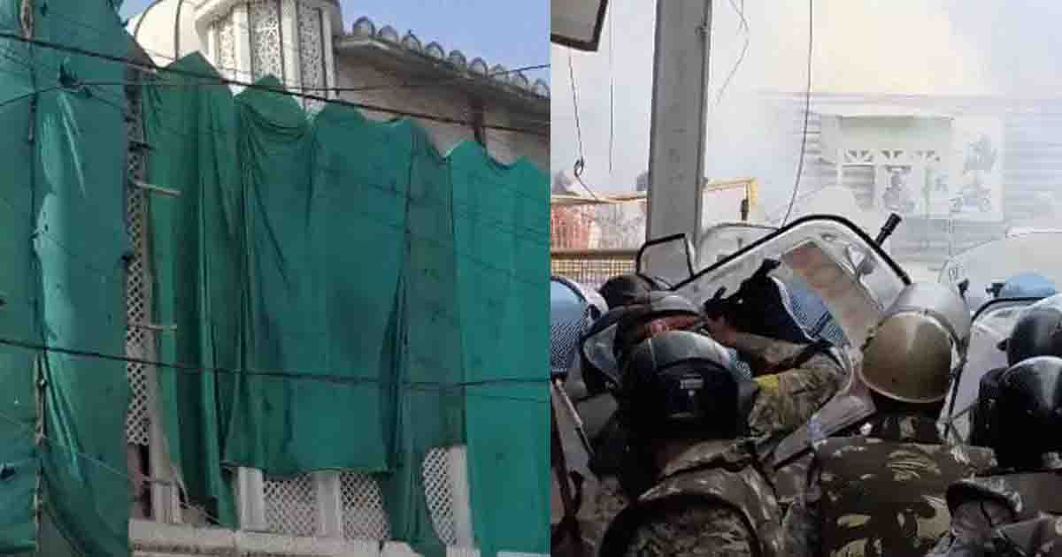 Ujjain Shahi Masjid: उज्जैन में मस्जिद का हिस्सा हटाने पर बवाल: पथराव के बाद पुलिस ने छोड़ी आंसू गैस, महिला TI घायल