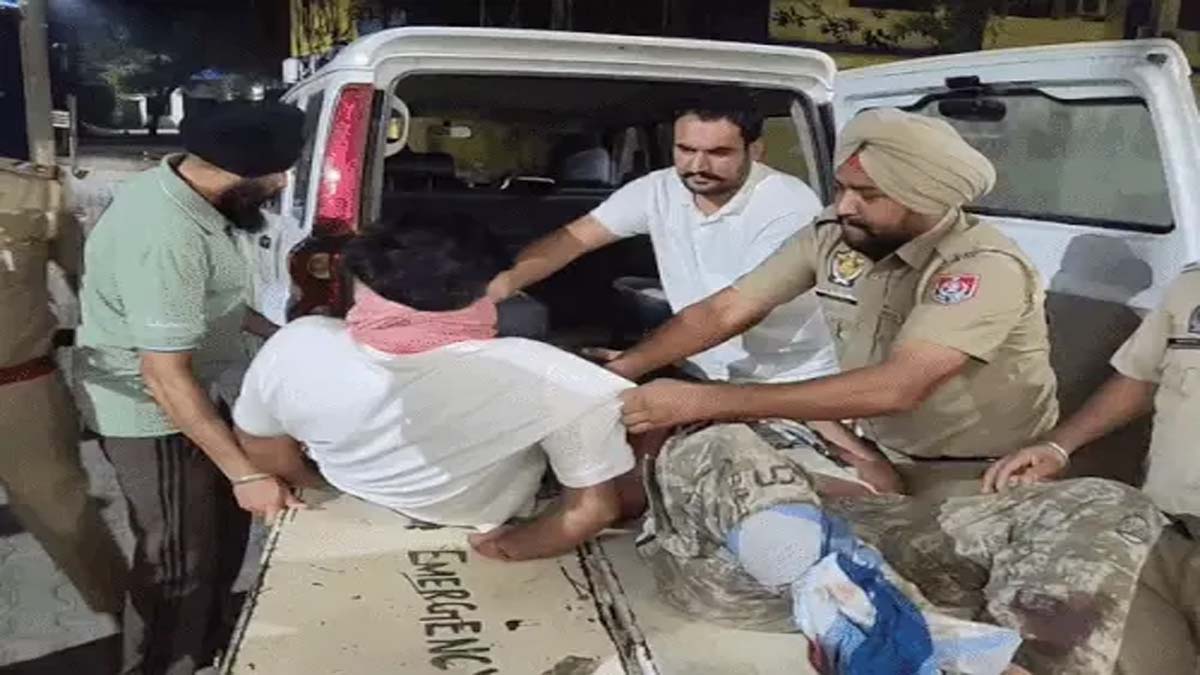 फिरोजपुर में पुलिस और बदमाशों के बीच मुठभेड़, जवाबी फायरिंग में दो आरोपी घायल