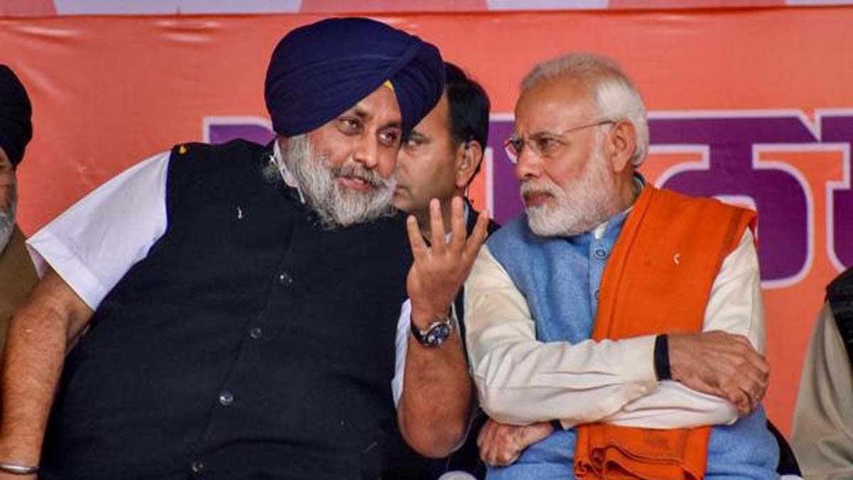 सुखबीर बादल ने PM मोदी से की मुलाकात, अकाली-BJP गठबंधन की अटकलें तेज