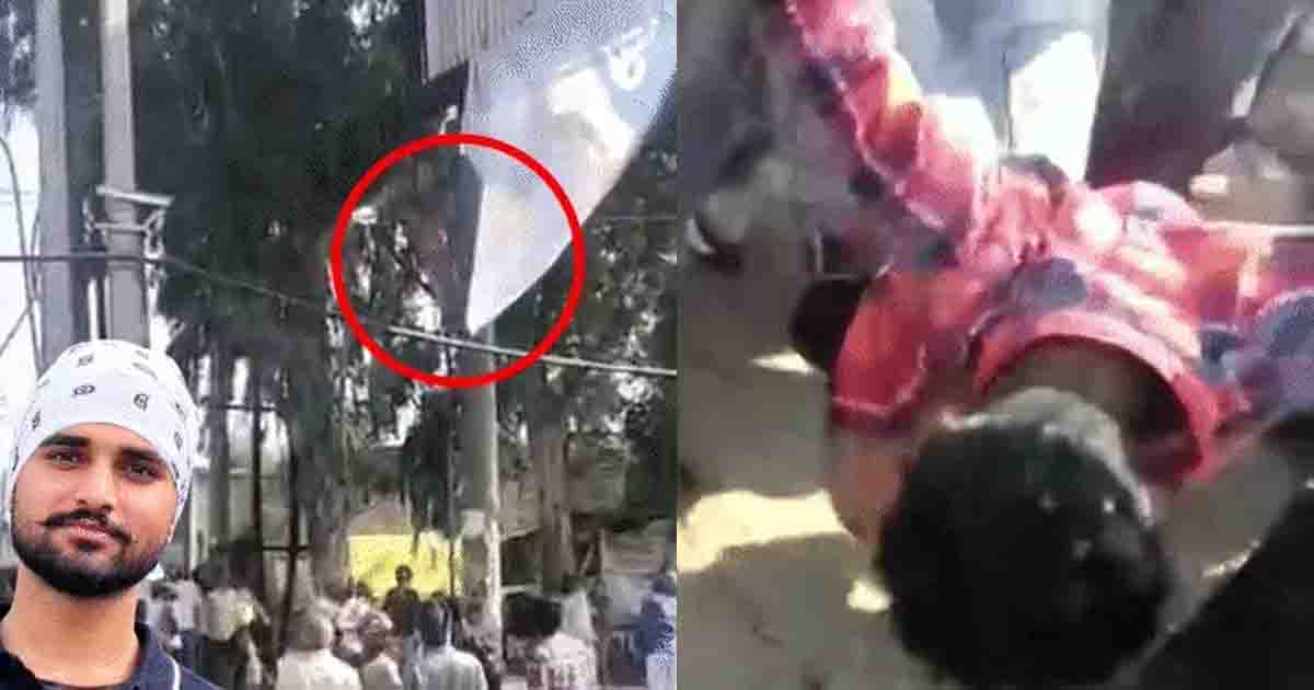 Punjab News: झोटा मर्डर के विरोध में धरना बना मातम का कारण, CM मान का होर्डिंग उतारते समय युवक की करंट से मौत