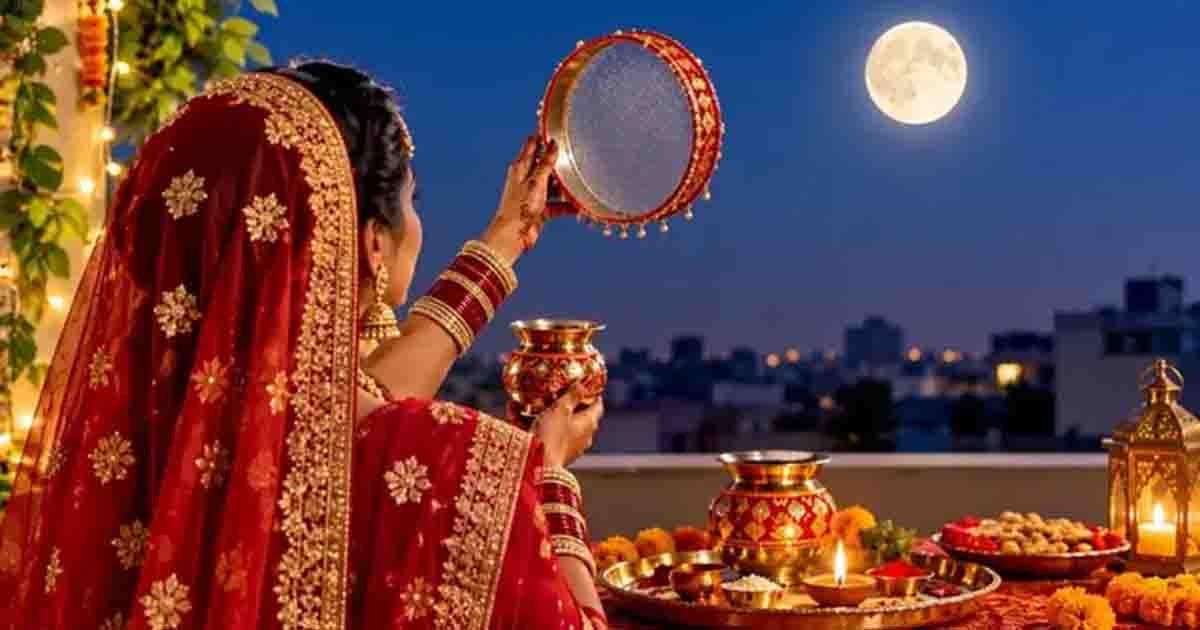 करवाचौथ 2026: जालंधर, लुधियाना, अमृतसर समेत देखें चांद निकलने का समय