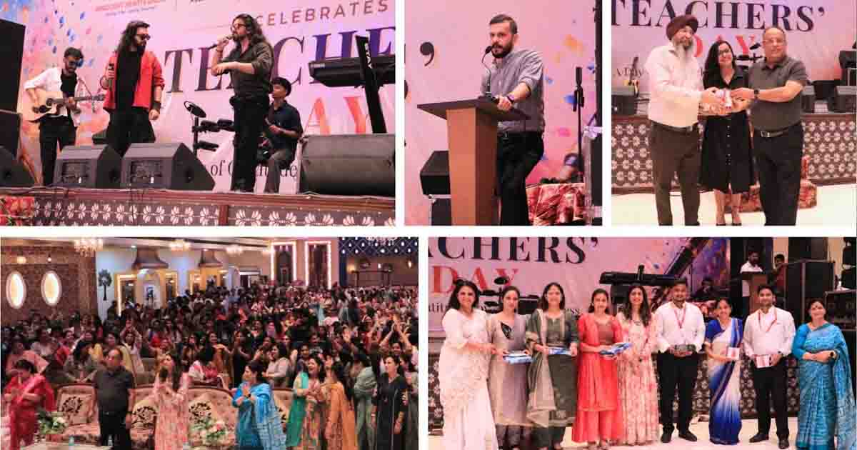Innocent Hearts: इनोसेंट हार्ट्स में शिक्षक दिवस का भव्य आयोजन, अरसा लाइव बैंड तथा आर.जे. रीत ने बांधा समां