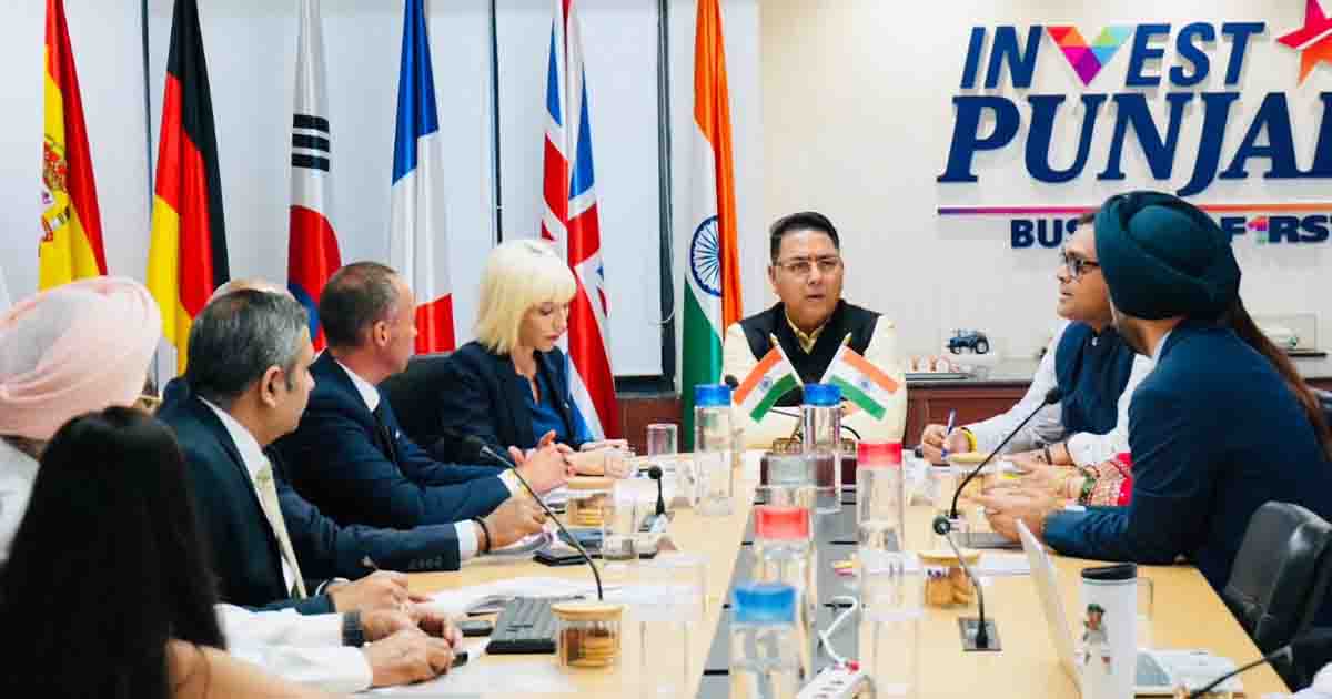 Punjab News: ब्रिटेन के कारोबारियों को पंजाब में निवेश का न्योता, अमन अरोड़ा ने पेश किया औद्योगिक विकास का रोडमैप