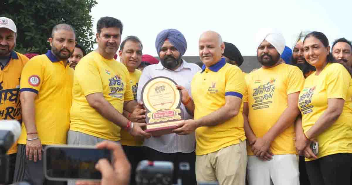 Jalandhar Youth Run Punjab 2026: हजारों युवाओं ने लगाई दौड़, मनीष सिसोदिया ने किया फ्लैग ऑफ