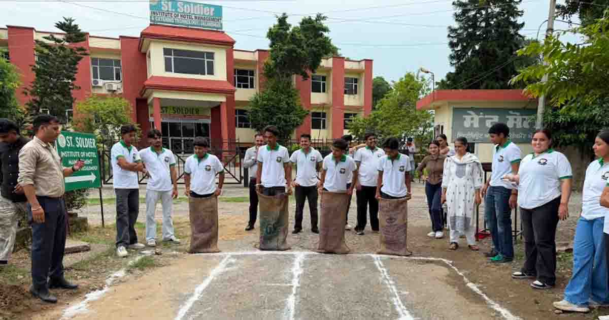 Jalandhar News: सेंट सोल्जर इंस्टीट्यूट ऑफ होटल मैनेजमेंट एंड कैटरिंग टेक्नोलॉजी में खेल गतिविधियों का आयोजन