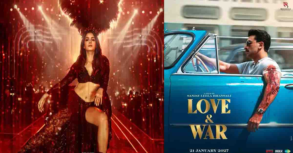 Love and War: आलिया भट्ट का ‘लव एंड वॉर’ से पहला लुक आया सामने, विंटेज अंदाज में छाईं एक्ट्रेस; रणबीर कपूर का रौबदार लुक भी वायरल