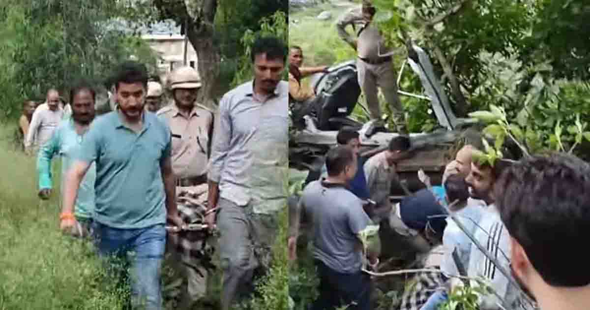 Kullu Road Accident: आनी में 200 मीटर गहरी खाई में गिरी कार, 4 युवकों की मौत, एक घायल