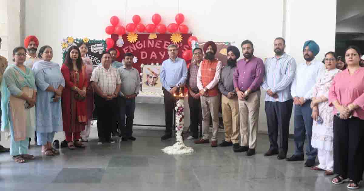 IKGPTU News: आई.के. गुजराल पंजाब टेक्निकल यूनिवर्सिटी ने इंजीनियर्स-डे मनाया, सर एम. विश्वेश्वरैया को दी श्रद्धांजलि 