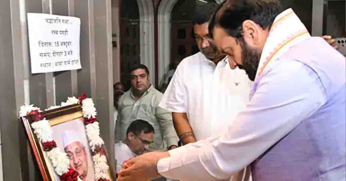 पलवल में दीपक मंगला के घर पहुंचे CM नायब सिंह सैनी, कांग्रेस पर साधा निशाना