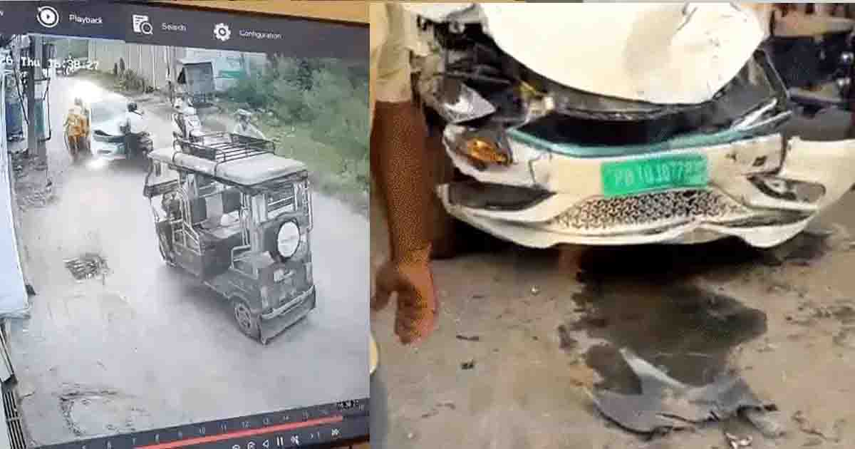 Punjab News: बेकाबू कार ने मचाई तबाही: बाइक, ई-रिक्शा और एक्टिवा को मारी टक्कर; 5 लोग घायल