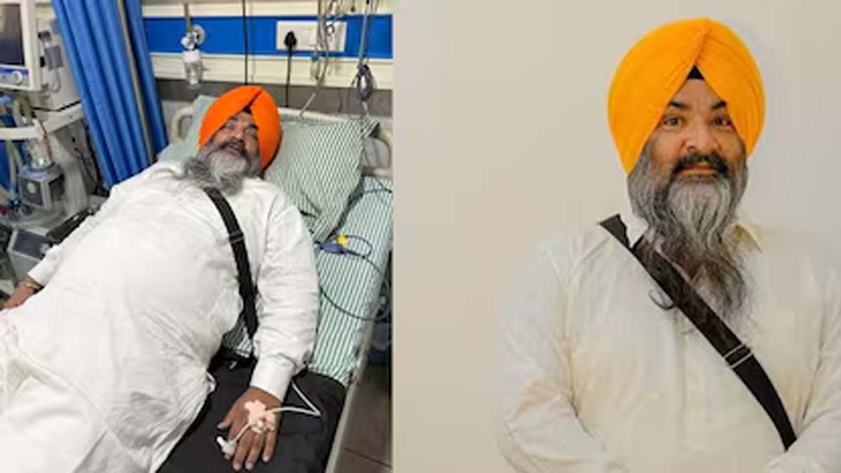 सांसद सरबजीत सिंह खालसा की तबीयत बिगड़ी, अस्पताल में भर्ती