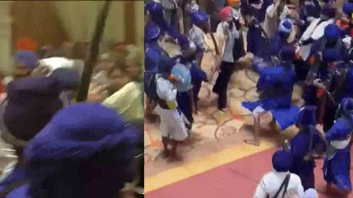 Attacker caught and beaten at Mohali gurdwara