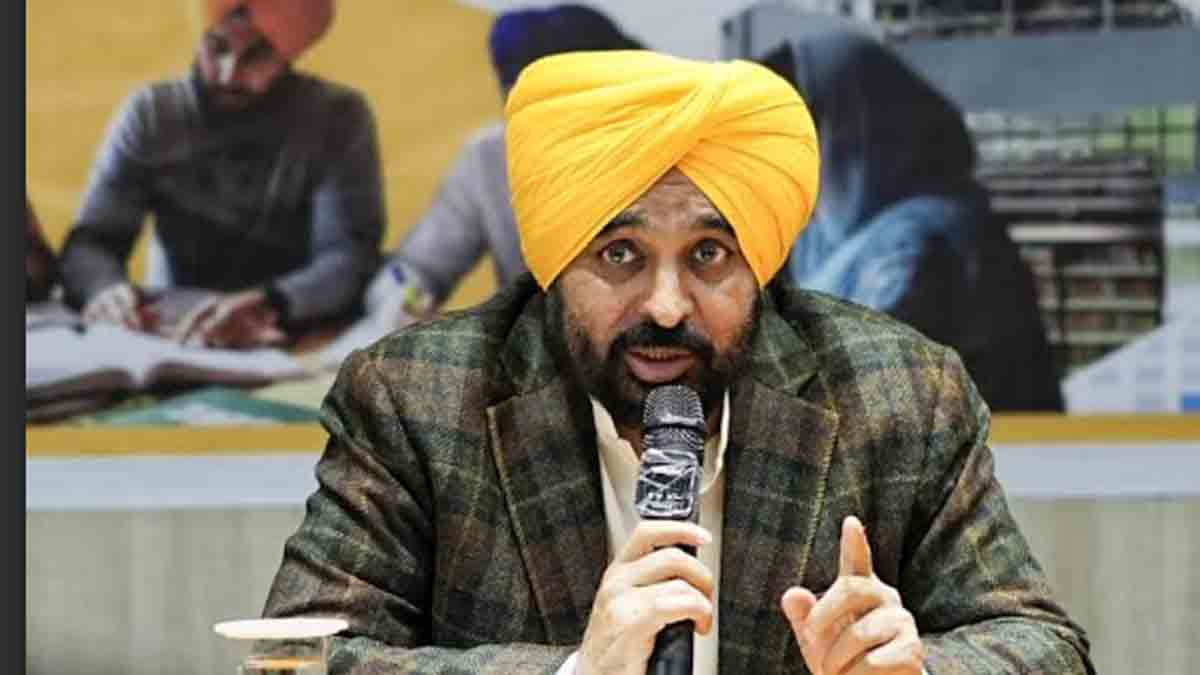 Punjab News: आतिशी के फर्जी वीडियो में गुरुओं का नाम जोड़ कर भाजपा ने की बेअदबी - भगवंत सिंह मान