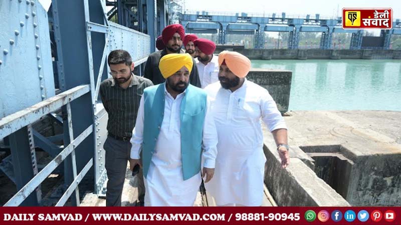 Punjab News: पंजाब के पानी की चोरी करने के भाजपा के घटिया मंसूबे पूरे नहीं होने देंगे