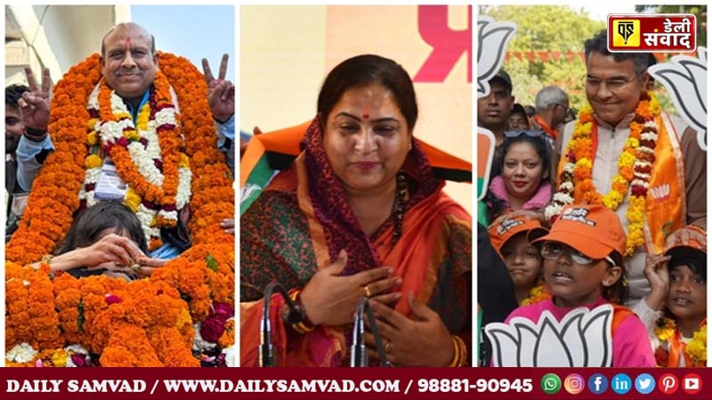 Delhi New CM: दिल्ली में सीएम और डिप्टी सीएम के नामों की घोषणा, ये महिला बनी मुख्यमंत्री, प्रवेश वर्मा बने Dy CM