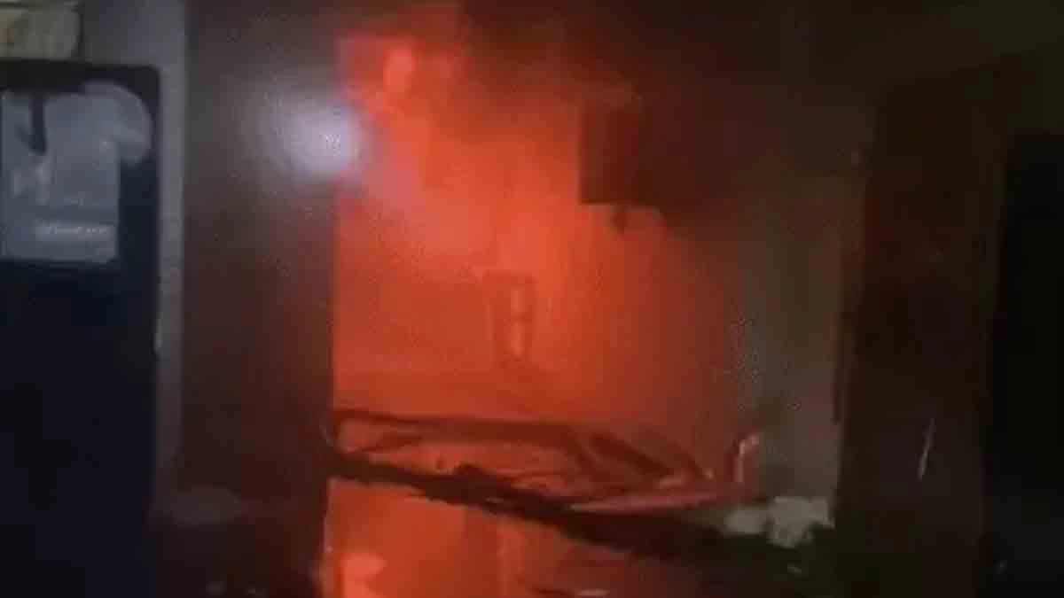 Godown Fire in Jalandhar