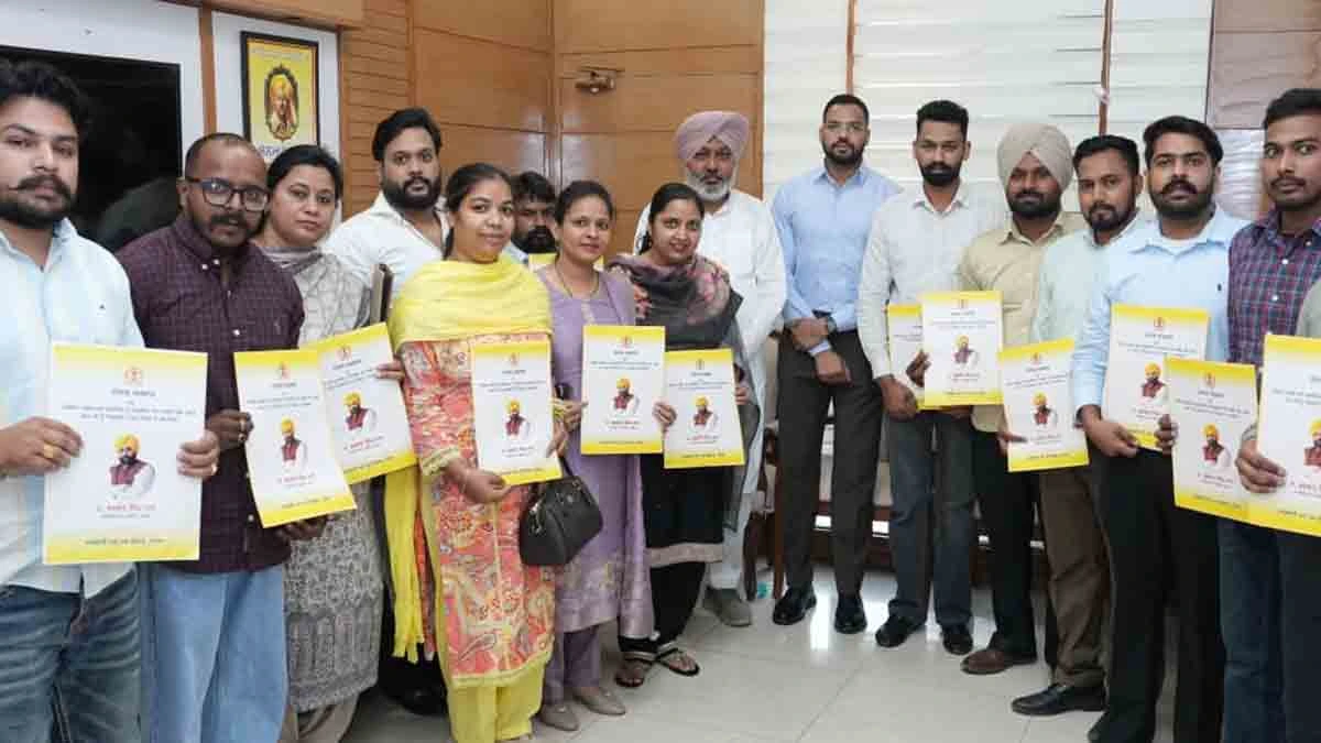 Harpal Singh Cheema handed over appointment letters