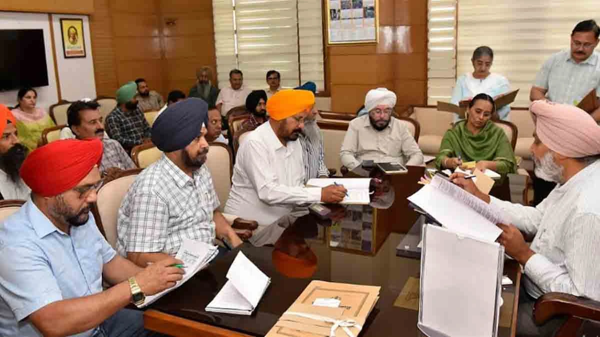 Harpal Singh Cheema presided over high-level meetings with employee unions