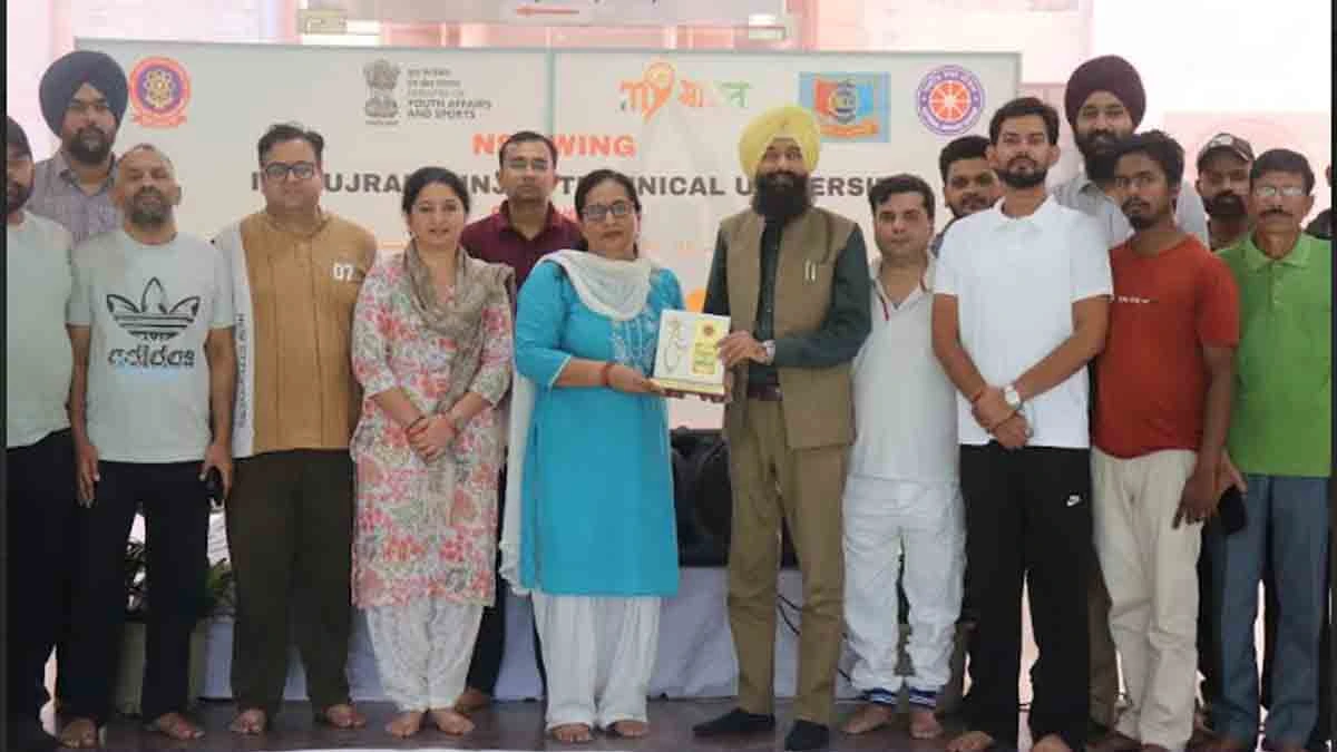 IKGPTU celebrated international yoga day