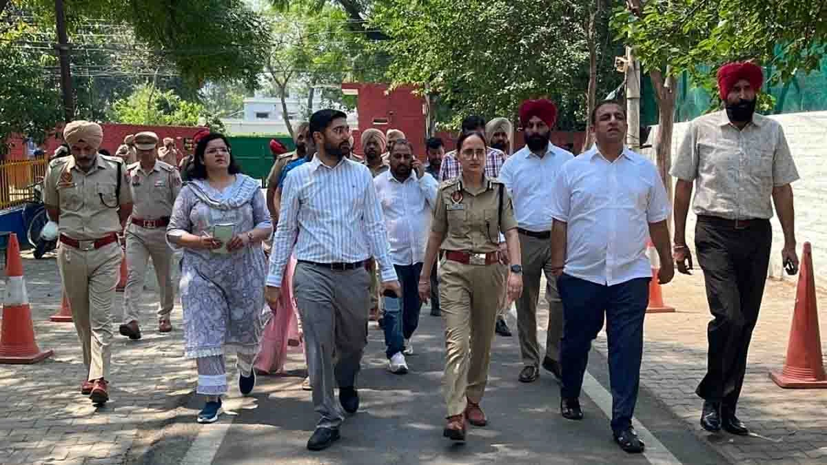 Jalandhar News: मुख्यमंत्री भगवंत मान कल जालंधर में ‘शुक्राना यात्रा’; नितिन कोहली, डीसी व पुलिस कमिश्नर धनप्रीत कौर ने किया निरीक्षण