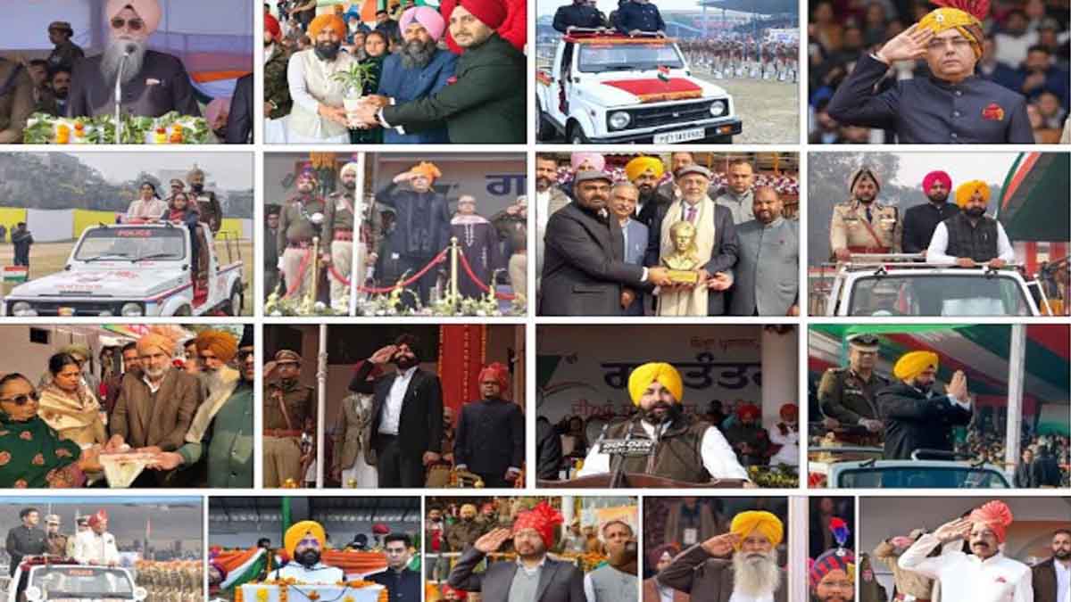 Punjab News: पंजाब के कैबिनेट मंत्रियों ने विभिन्न स्थानों पर जिला स्तरीय समारोहों में फहराया राष्ट्रीय ध्वज