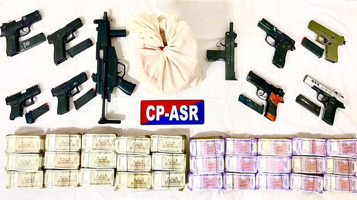 पंजाब में अंतरराष्ट्रीय हथियार नेटवर्क का भंडाफोड़