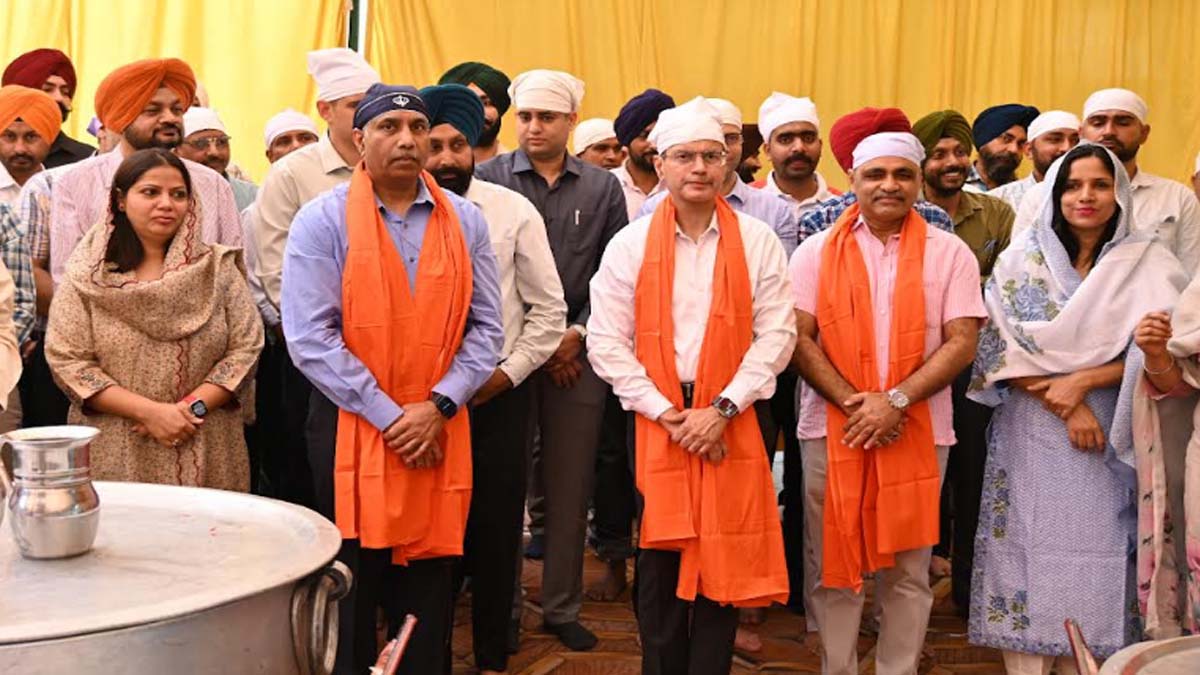 पंजाब पुलिस द्वारा श्री गुरु अर्जन देव जी के शहीदी दिवस को समर्पित ‘छबील’ लगाई गई