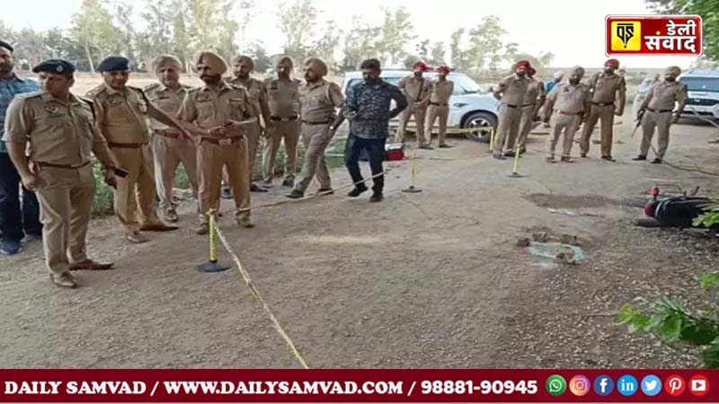 Encounter In Punjab: पंजाब में पुलिस और गैंगस्टर के बीच मुठभेड़, पैर में लगी गोली