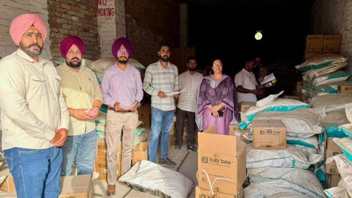 बठिंडा में 140 क्विंटल अवैध उर्वरक जब्त