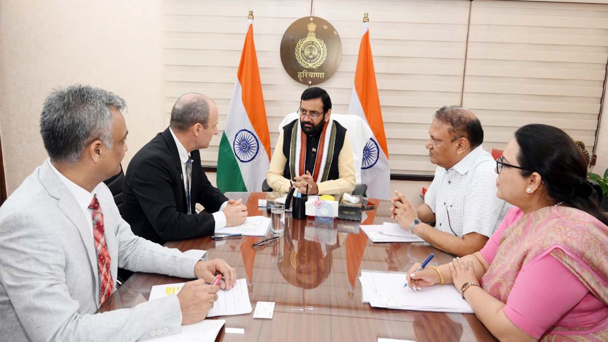 Haryana News: सीएम ने इज़राइल के राजदूत से की मुलाकात, कई मुद्दों पर हुई चर्चा