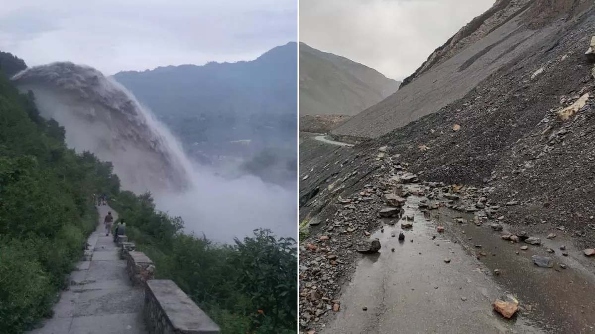 Himachal Weather: हिमाचल प्रदेश में भारी बारिश, लैंड स्लाइड और बाढ़ से नेशनल हाईवे समेत 375 सड़कें बंद
