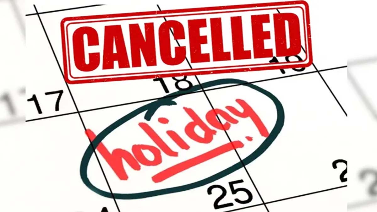 Holiday Cancel