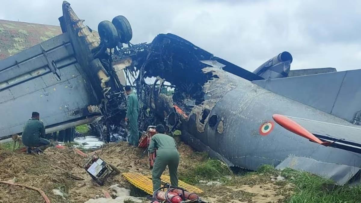 IAF Plane Crash
