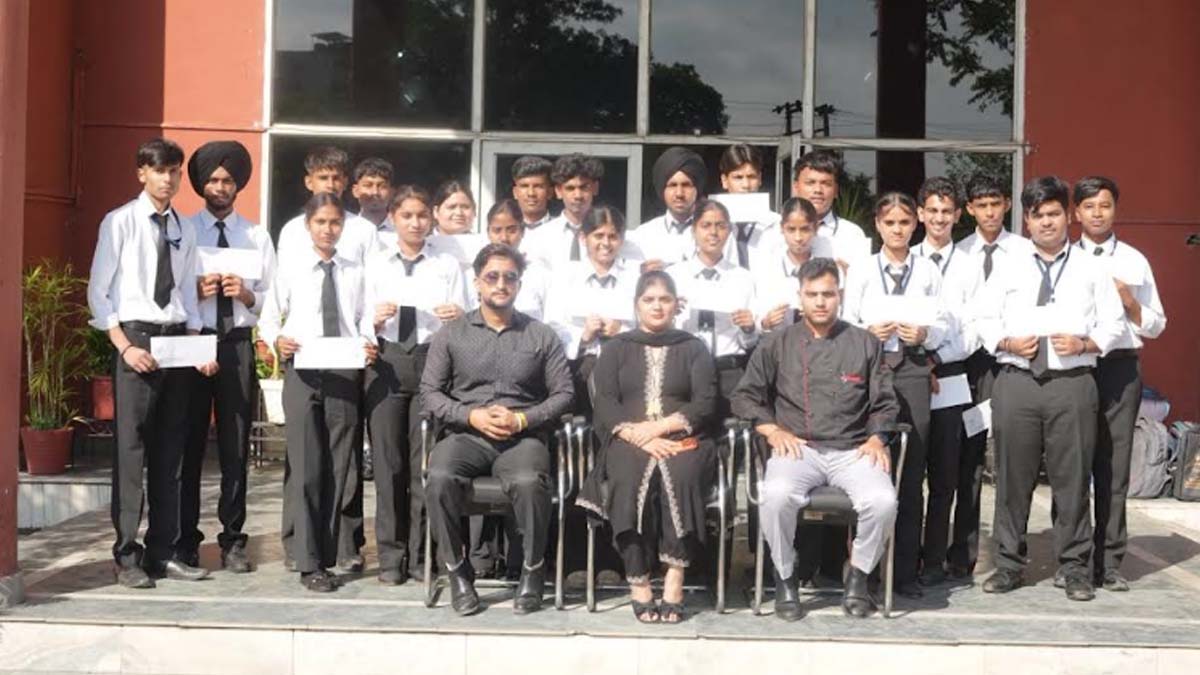 Students of Hotel Management Placed in 5 star Hotels